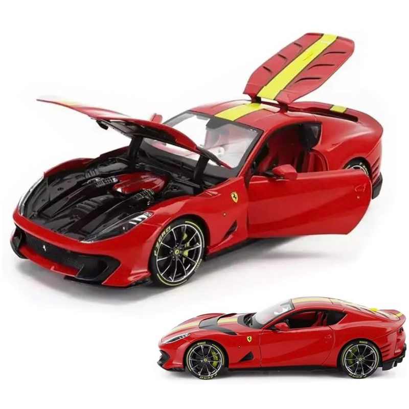 โมเดลรถ 1:18 Ferrari Signature 812 Competizion [Bburago]