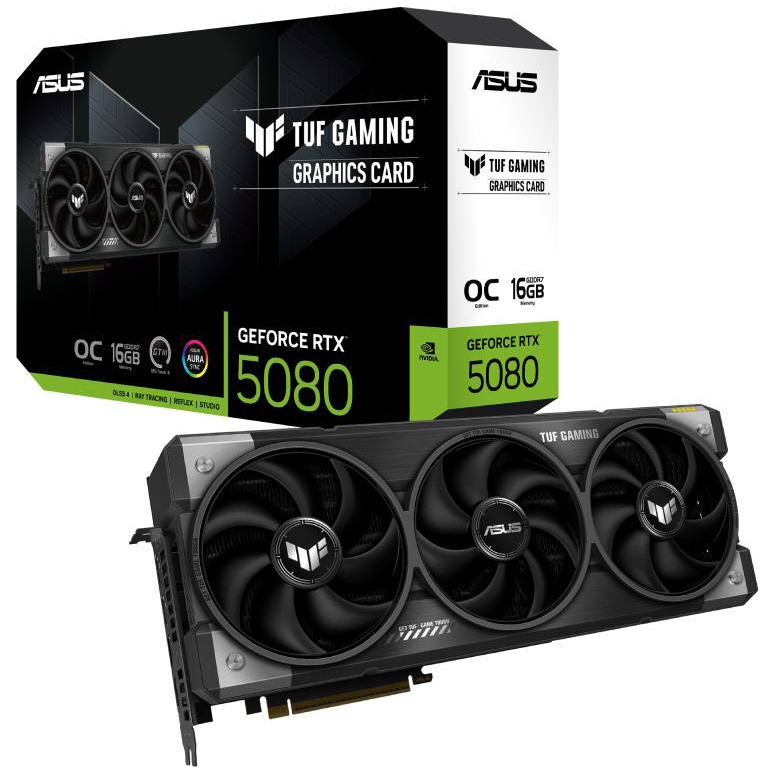 ASUS TUF RTX5080 GAMING OC 16GB GDDR7