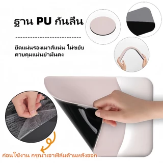 แผ่นรองเมาส์ บรรเทาปวด Gaming Mouse Pad ซิลิโคนพยุงข้อมือ ทำความสะอาดง่าย กันลื่น สำนักงาน เล่นเกม ที่รองเมาส์