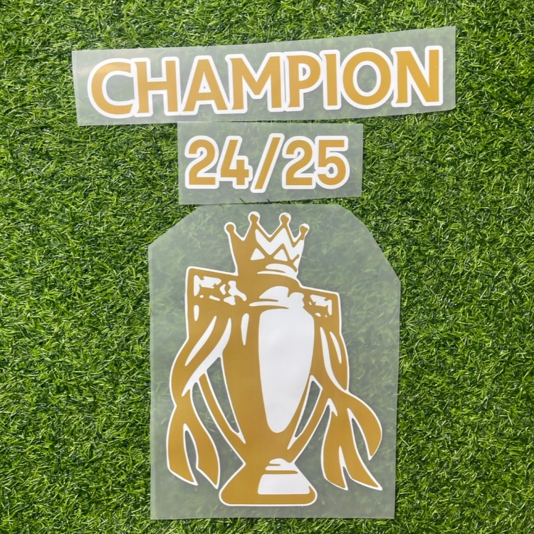 FONT ฉลอง CHAMPIONS #20 ฟ้อน CHAMPIONS 24/25 รูปถ้วย