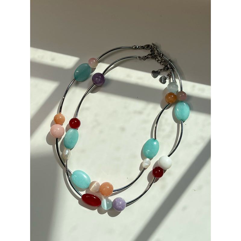 SMB - สร้อยคอรุ่น Dust & Mist🫐🍅🌫️