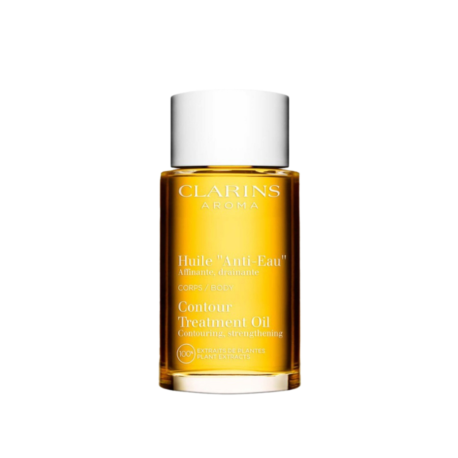 Clarins Anti-Eau Body Treatment Oil 100ml (คาแรงส์) น้ำมันบำรุงร่างกายและเท้าที่เมื่อยล้า