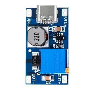 Mt3608 type-c 2A DC-DC Step Up boot Power Module โมดูลเพิ่มแ…