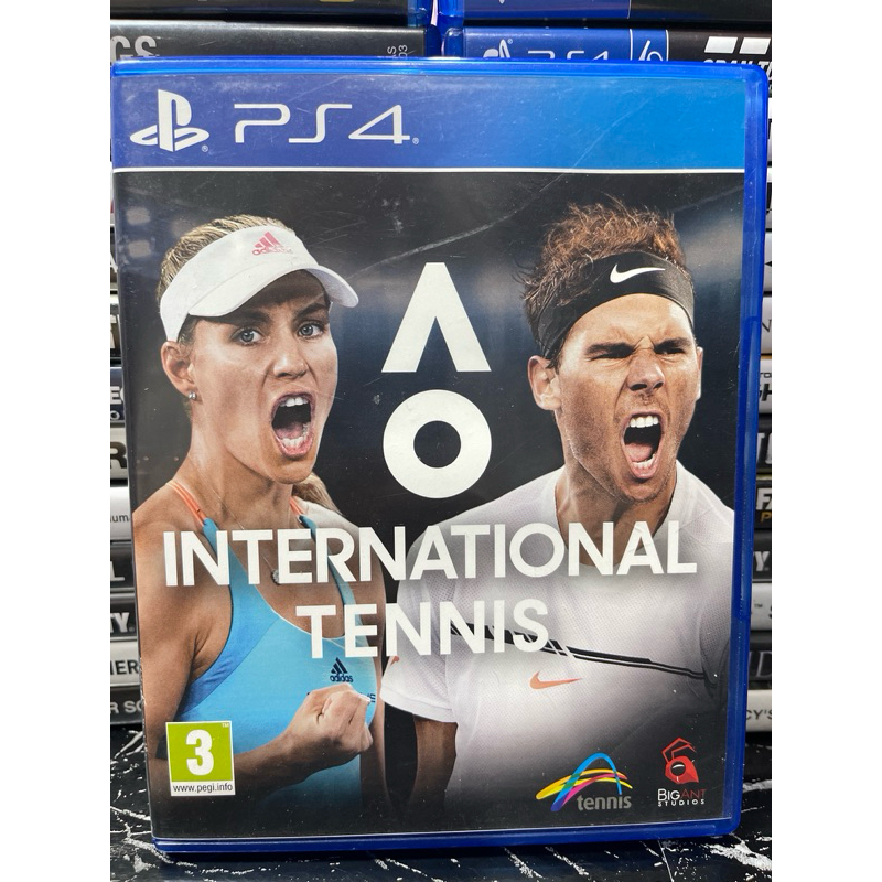 แผ่น PS4 เกม INTERNATIONAL TENNIS เทนนิสเล่นได้ 1-4 คน [ มือ 2 ] มีสต็อคพร้อมจัดส่ง!!!
