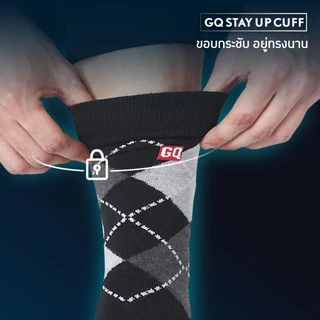 GQ SMELLBLOCK™ Socks รุ่น Fresh Cushion นุ่มเฟรช กลิ่นเซย์กู้ดบาย