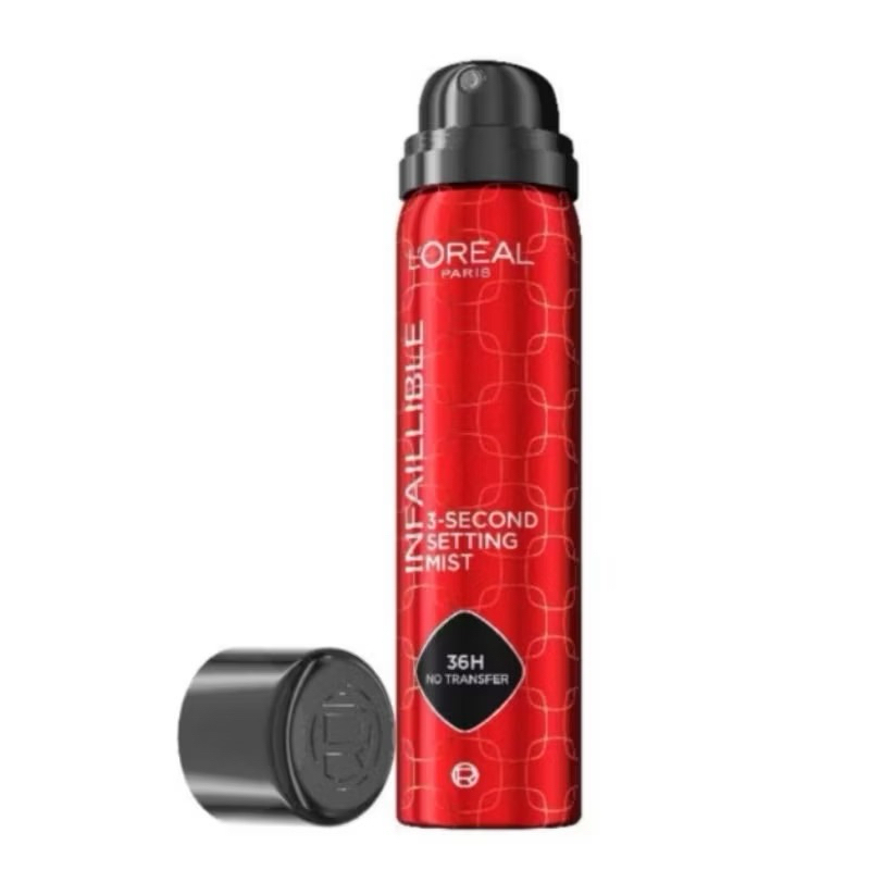 L'OREAL - Infaillible 3Sec Setting Mist (75ml.) ลอรีอัล ปารีส อินเฟลลิเบิล 3-เซคันด์ เซตติ้ง มิสต์