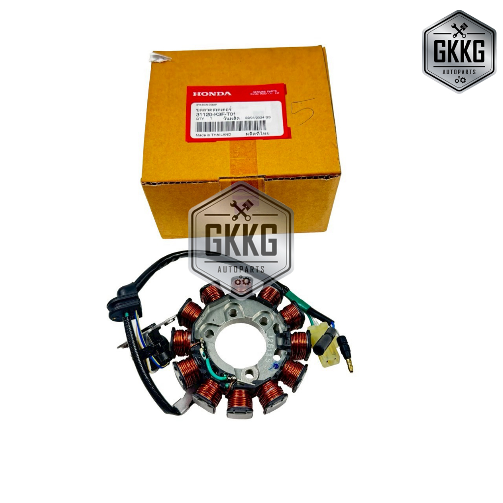 ฟินคอยน์ ขดลวดสเตเตอร์ แท้ศูนย์ 100% HONDA WAVE125i (2023-2025) รหัส 31120-K3F-T01