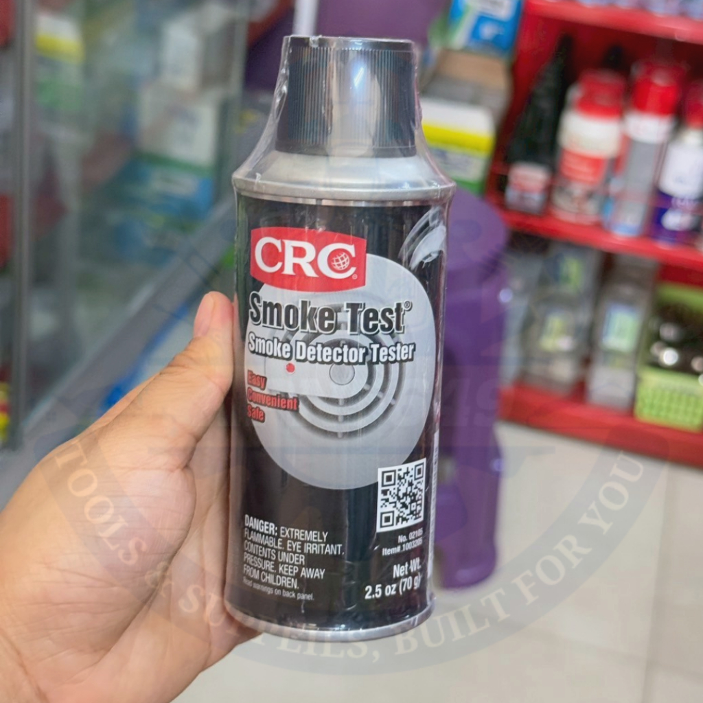 สเปรย์ควันเทียมสำหรับทดสอบเครื่องตรวจจับควัน  Smoke test CRC Spray / Smoke detector 70g