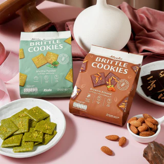 Kals Brittle Cookies คุกกี้ กรอบ 40 กรัม คุกกี้กรอบ ไม่มีคอเลสเตอรอล บางกรอบ