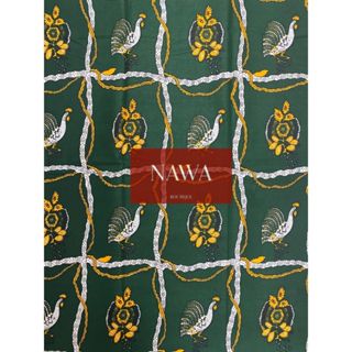 Real African Printed ผ้าพิมพ์ลายสไตล์แอฟริกัน ความยาว 6 หลา …