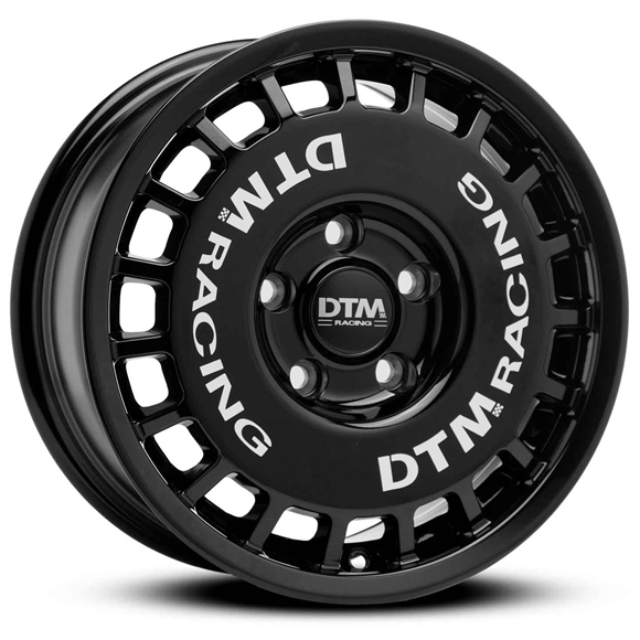 ล้อแม็กซ์ Lenso DTM ขอบ16นิ้ว 5รู114 สีดำด้าน กว้าง8นิ้ว Offset20 [22045]