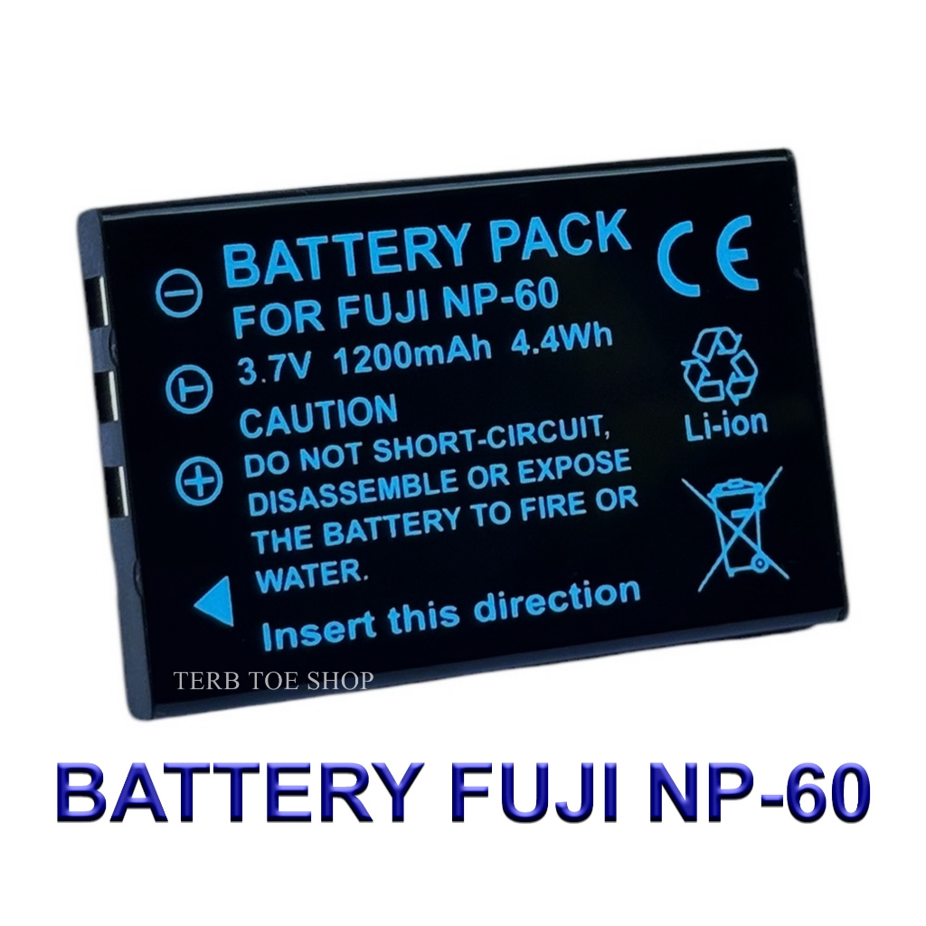 FNP-60 / FNP60 / NP60 / NP-60 Camera Battery for Fujifilm FinePix 50i,601,F401,F401 Zoom,F410,F410 Z