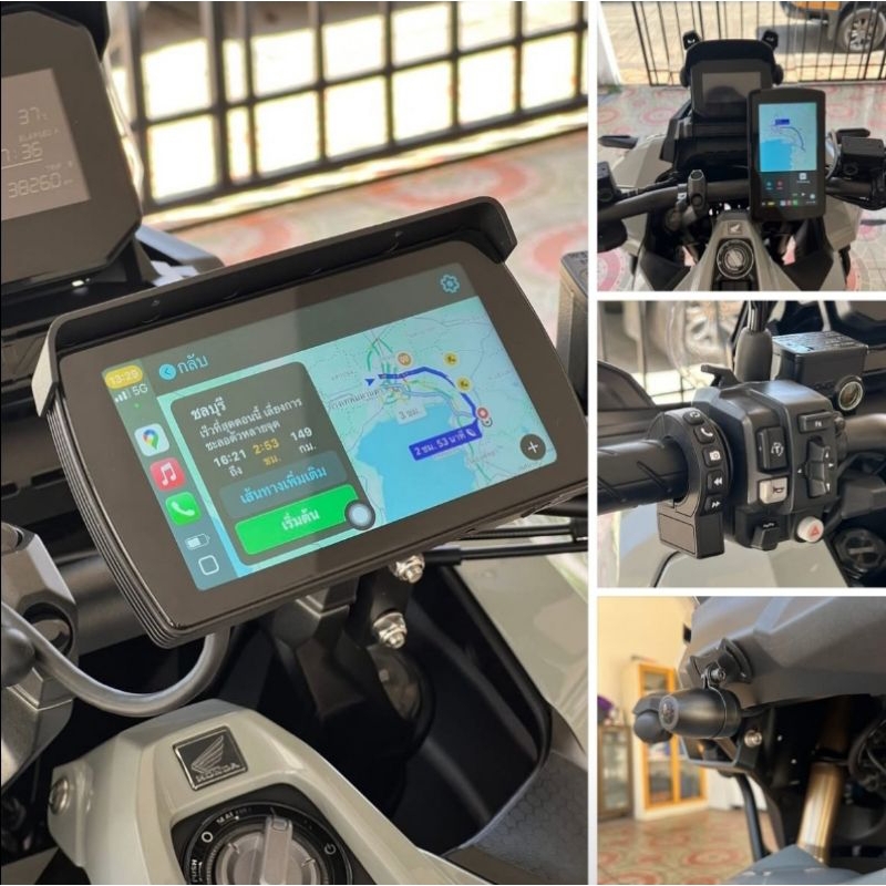 SAIMAD GPS Navigator V.5🔸️จอ 5.5 นิ้ว + กล้องหน้าหลัง + วัดลมยาง + BSD