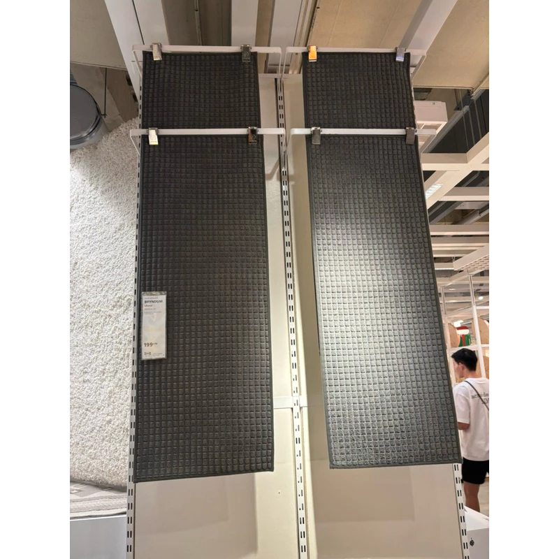 พรมขนาด 45x120 cm. พรมสำหรับห้องครัว BRYNDUM IKEA