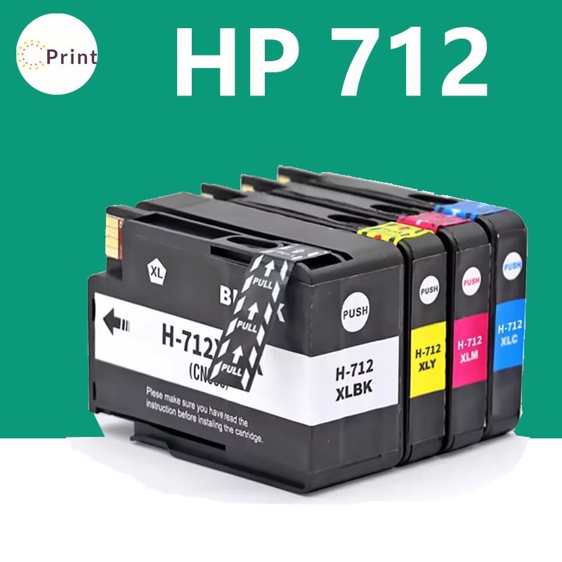สำหรับตลับหมึก HP 712 HP712 712B สำหรับเครื่องพิมพ์ HP Officejet Pro T210 T230 T250 T630 T650