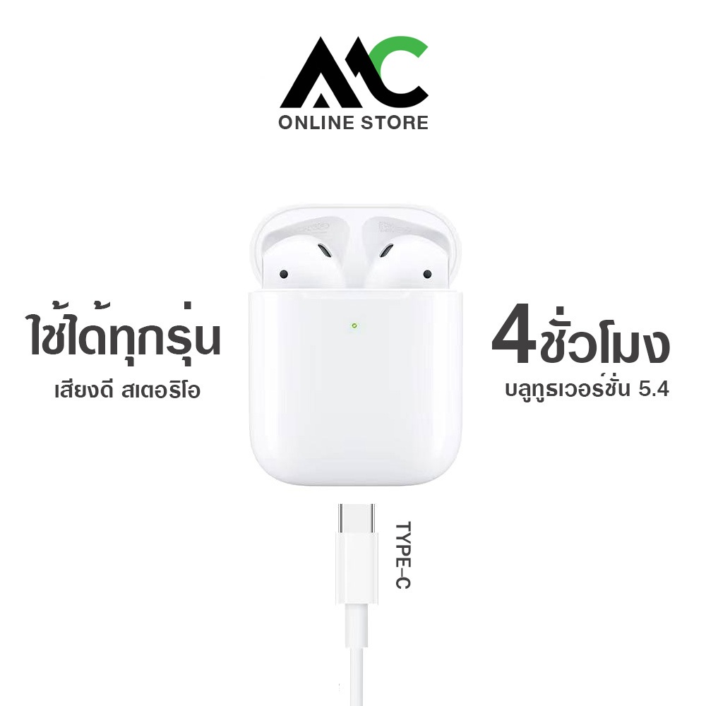 Hoco EW74 หูฟังบลูทูธ BT5.4 เสียงดี สเตอริโอ เชื่อมต่อไว ใช้ได้ทุกรุ่น True Wireless Stereo Headset