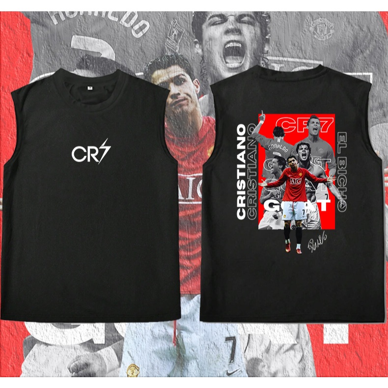 เสื้อกั๊ก CR7 2008 EDITION Vest Sleeveless T shirt เสื้อยืดแขนกุด S-3XL