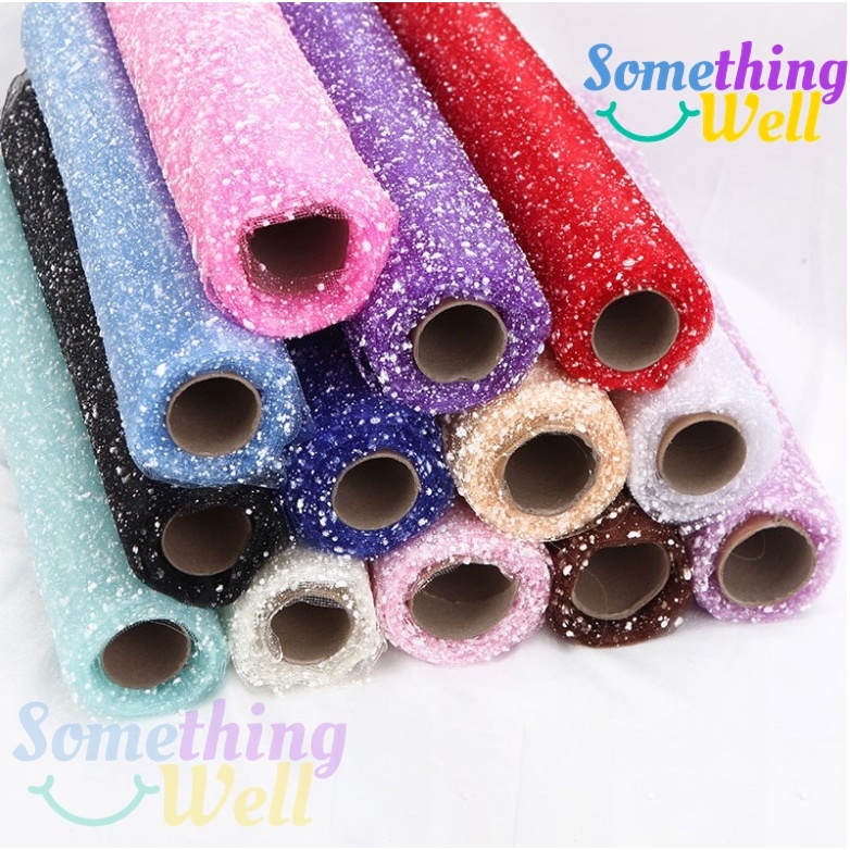 รามี่โฟมเกาหลี (ขนาด50×70cm) รามี่หิมะสำหรับห่อช่อดอกไม้ สไตล์เกาหลี