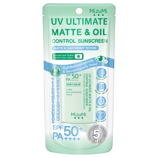 MIZUMI UV Ultimate Matte & Oil Control Sunscreen SPF 50+ PA++++ 40 g. มิซูมิ ยูวี อัลติเมท แมตต์ แอนด์ ออยล์ คอนโทรล ซัน