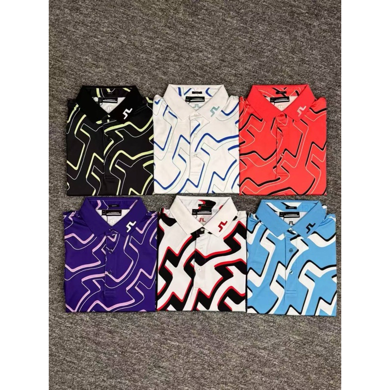 เสื้อแขนสั้นกอล์ฟชาย Premium Golf Shirts New Arrivals, Premium  Men's Golf Shirts 2025 New Collectio