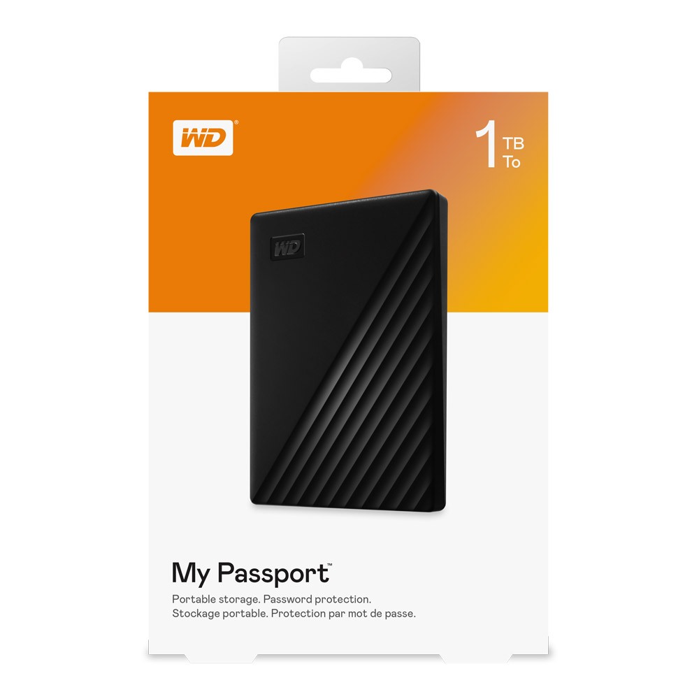 ฮาร์ดดิสก์แบบพกพา WD HDD Ext My Passport USB 3.0 ความจุ 1TB (2019) by BB Beyond D-Box - รูปที่ 7