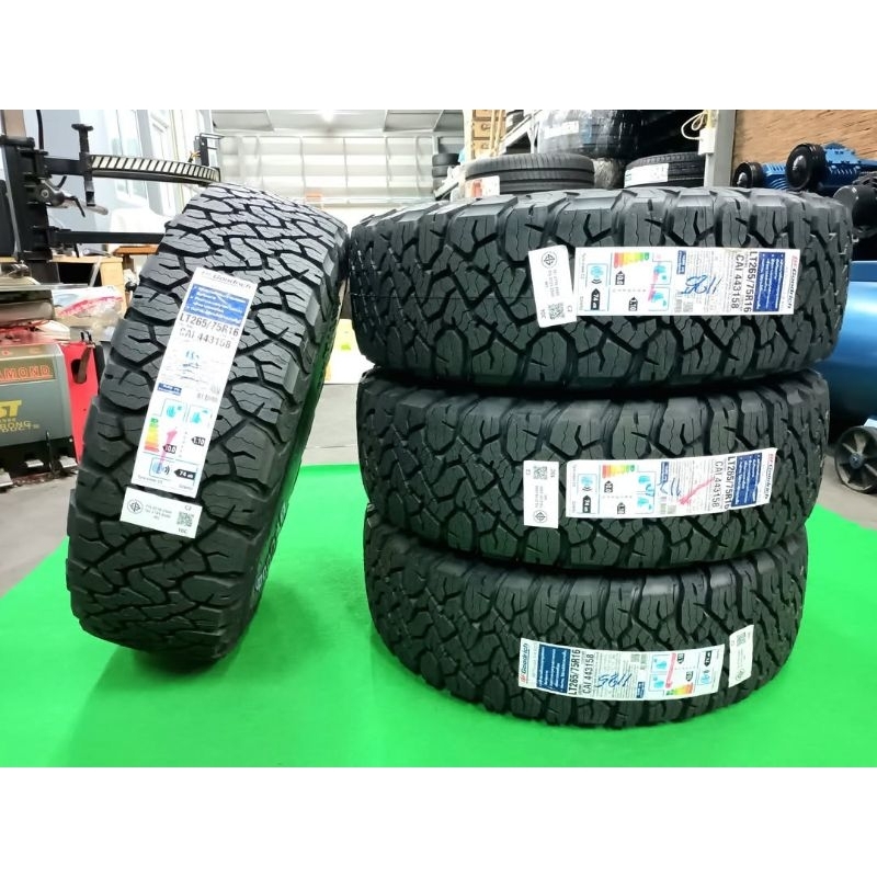 **ราคา 2 เส้น** ยางใหม่ 265/75R16 BF Goodrich All-Terrain Ko3 ผลิตปี 2025 ประกันบวม 2 ปี จัดส่งฟรี ม