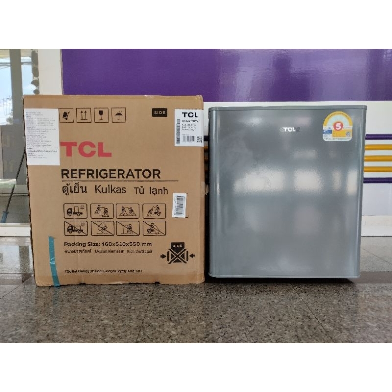 ตู้เย็นมินิบาร์ TCL 1.6 คิว รุ่น RT04XFSDG สินค้ามือสอง