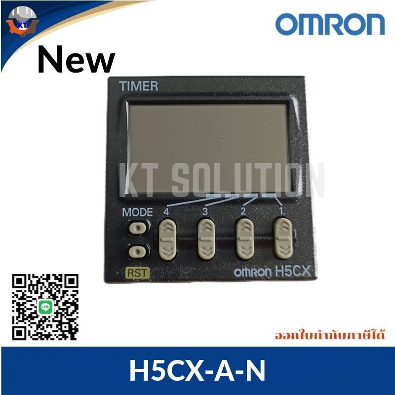 Timer OMRON H5CX-A-N ,Input 100-240VAC, Output Relay ,Size 48x48mm