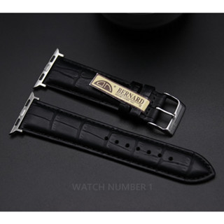 สายหนังแท้ แบรนด์ BERNARD E546 สำหรับ  Apple Watch  จากประเท…