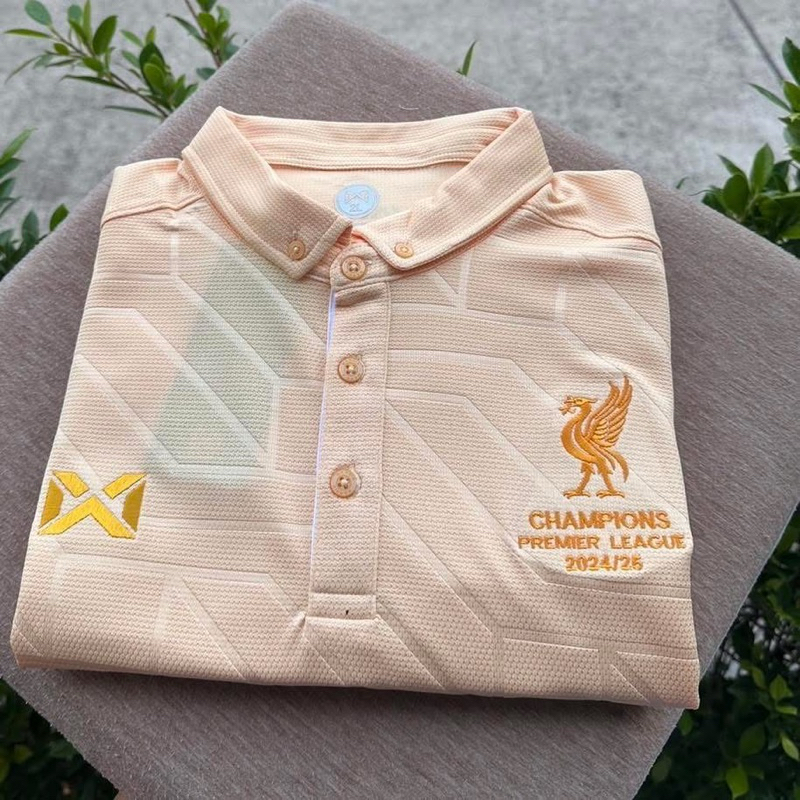 Warrix Vividus Polo Shirtปักแชมป์ลิ-เวอร์2024/25 คอลเลกชันเสื้อโปโลใหม่ล่าสุด