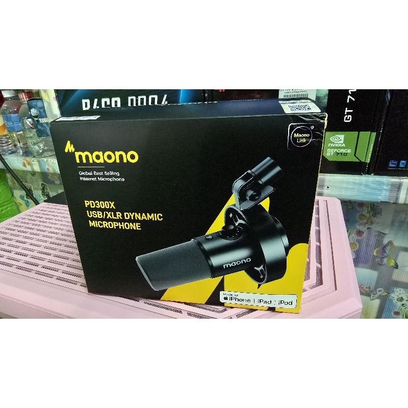 Maono  PD300X ไมโครโฟน Dynamic ✅ต่อทั้ง USB / XLR ได้ ✅ สภาพใหม่✅