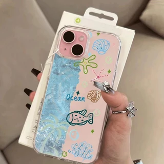 ตลกน่ารักกรณี Hangyodon เข้ากันได้กับ IPhone 17 AIR 16 13 14 11 XR 16 15 7 8 Plus XS Max X 7 Plus ฝาครอบโทรศัพท์หวาน
