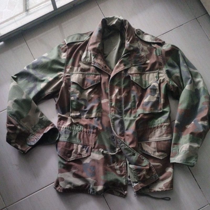 เสื้อแจ็คเก๊ตทหาร US แท้ M65