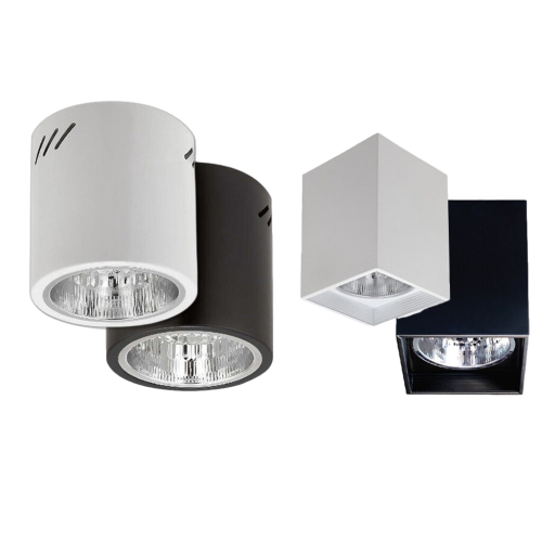 HiET โคมกระป๋อง ดาวน์ไลท์ โคมเพดานติดลอย E27 Downlight Hiet