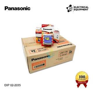 Panasonic ถ่านอัลคาไลน์ AA(2A) Pack 8 ก้อน ( ยกลังได้ 288 ก้อน ) หมดอายุ 02-2035 Alkaline