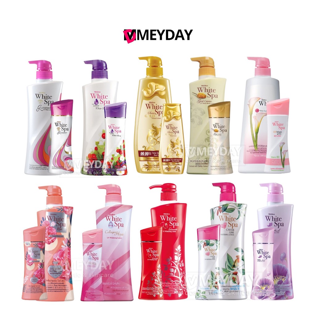 โลชั่น มิสทิน ไวท์ สปา สปา MISTINE WHITE SPA BODY LOTION มีหลายกลิ่น