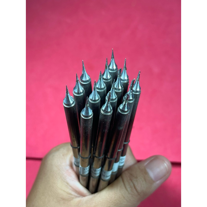 ปลายแร้งHakkoแท้มือ2 รุ่นT12(ปลายแหลม 3แท่ง)สำหรับเครื่อง HAKKO FX-951 และเครื่องที่รองรับ T12 ช่างซ