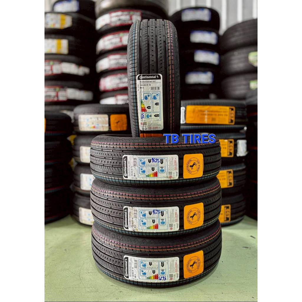 ยางรถยนต์ 195/60R15 88V ComfortContact CC7 // Continental (ยางใหม่ปี 2025)