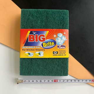 (สินค้ายกโหล 12 ชิ้น) No.1236 สก๊อตไบร์ สก๊อตไบร์ขัดหม้อ ฝอย…