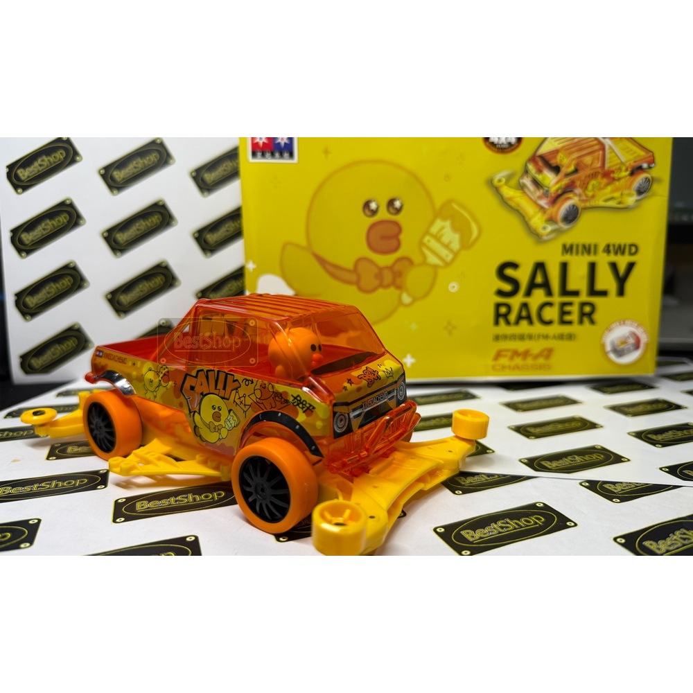 รถTamiya Sally Racer Mini 4WD FM-A Let's & Go รถทามิย่าแรงๆ