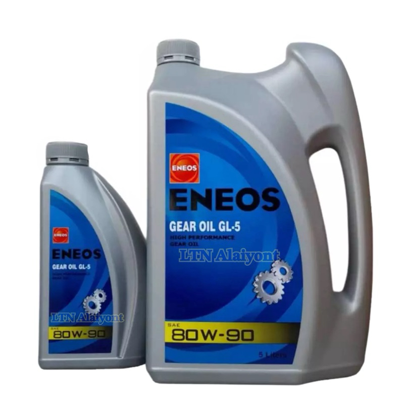 ✅🌈 ของแท้ ❣️ ENEOS GEAR OIL GL-5 SAE 80W-90 5 L  1 L เอเนออส น้ำมันเฟืองท้าย น้ำมันเกียร์ 5 ลิตร 1 ลิตร