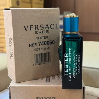 Versace Eros Pour Homme EDT 100 ml. เทสเตอร์ กล่องน้ำตาล