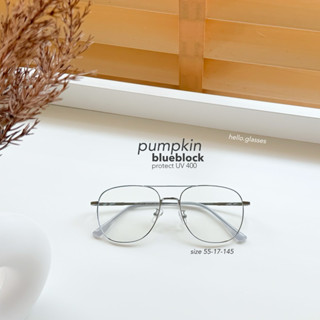 แว่นรุ่น hello pumpkin เลนส์ใสกรองแสงไม่ใช่ออกแดดเปลี่ยนสีงา…