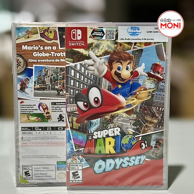 [โค้ด shopee ลด 15%] Nintendo Switch Super Mario Odyssey (Asia) (EN) แผ่นเกมส์ มือ1 พร้อมส่ง