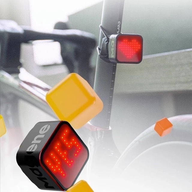 Magene L308 ไฟท้ายอัจฉริยะ ติดอาน saddle LED Auto-Sleep Wake Emoji ข้อความไฟ