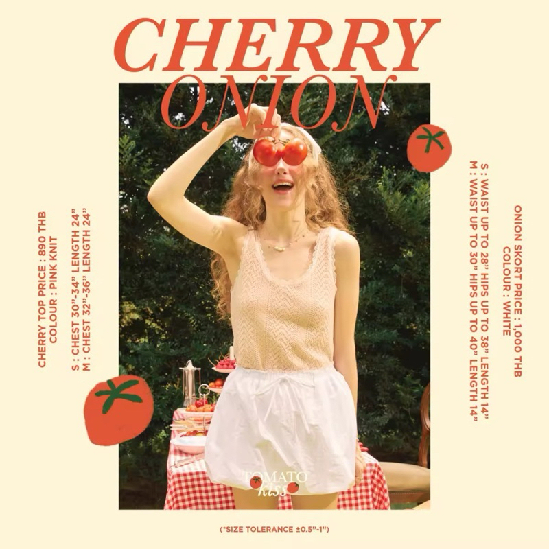 ของแท้..พร้อมส่ง Lookbook Onion Skort White กระโปรง กางเกง สีขาว Size S [Used like New!]