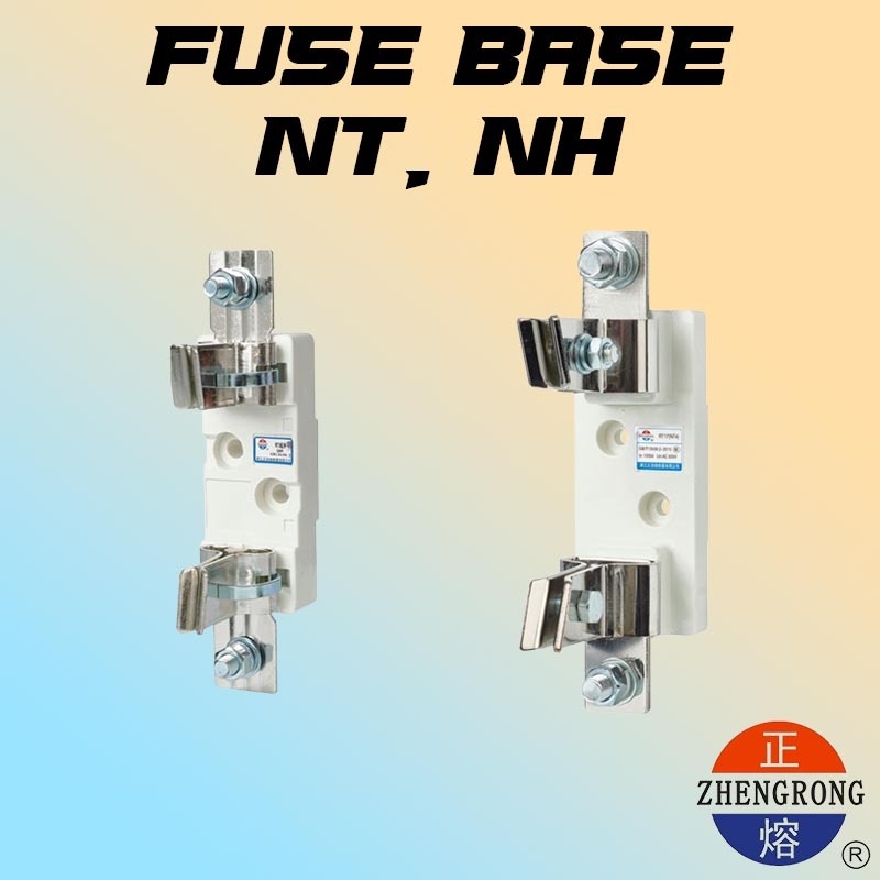 NT3 , NT4 , NH3 ฐานฟิวส์ใบมีด HRC FUSE LINK ″ZHENGRONG″ 正熔