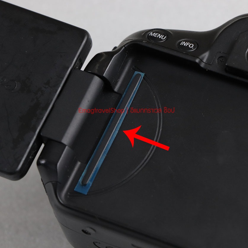 เส้นยางด้านหลังจอ Canon 600D 650D 700D ราคาต่อ 1 เส้น