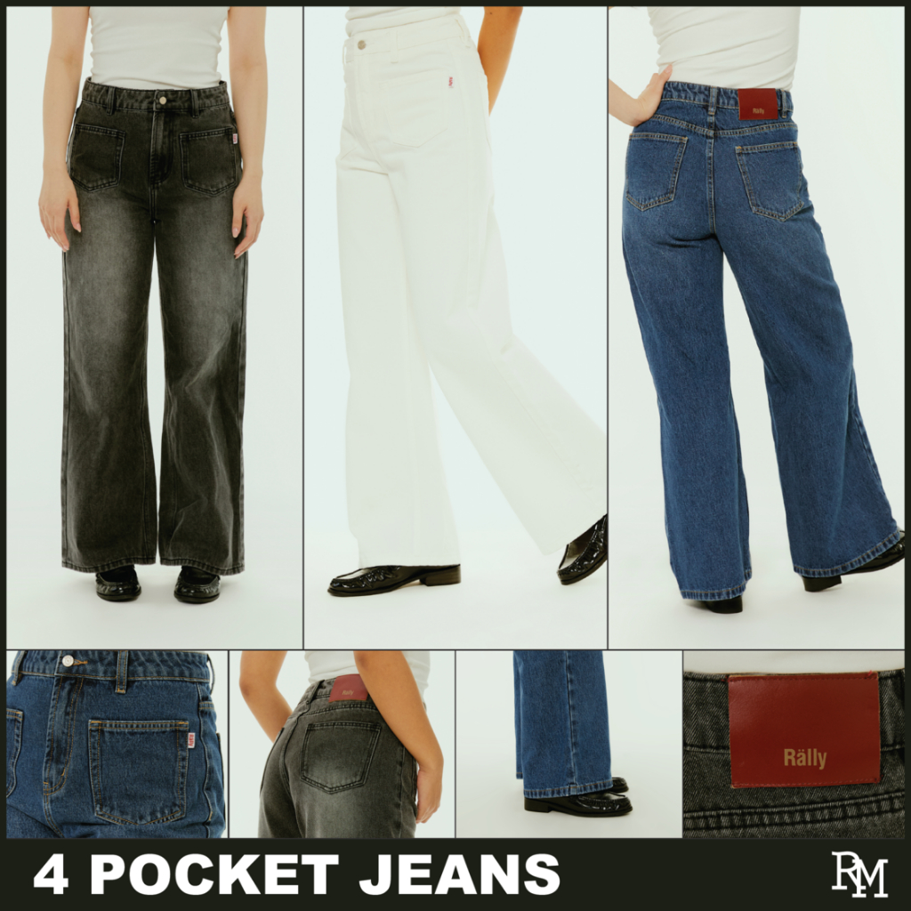 Rally 4-Pocket Jeans - กางเกงยีนส์ทรง 4-Pocket