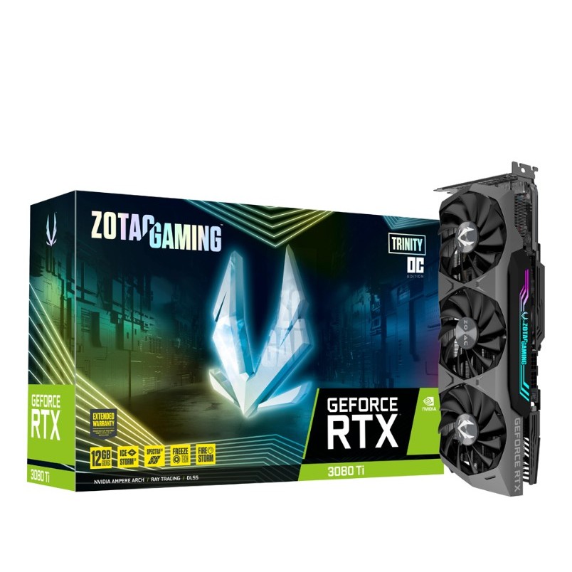 RTX3080TI มือ✌️ ZOTAC GAMING TRINITY OC - 12GB GDDR6X